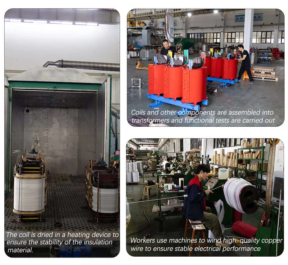 10KV 220V Amorphous Alloy Dry type Transformer