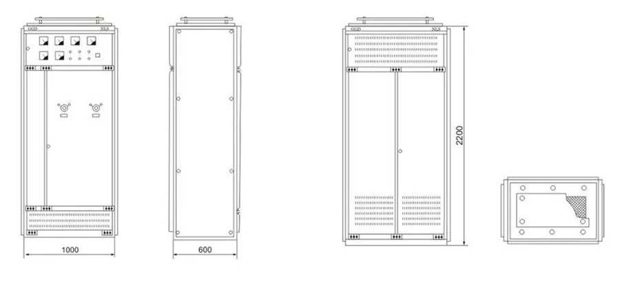 GGD 600A 1000A Indoor LowVoltage Fixed Switchgear